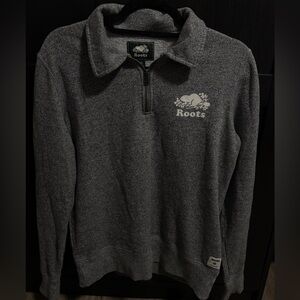 Roots Womens Quarter Zip Sweater